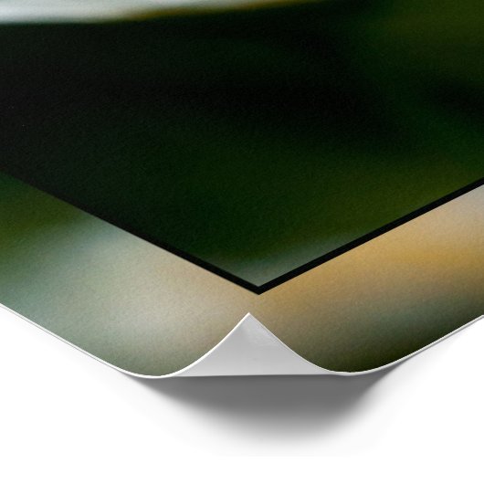 Poster Si J'Avais Une Fleur À Chaque Fois Que Je Pensais  (Coin)