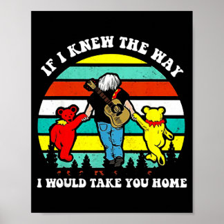 Poster Si je connaissais le chemin je ramènerais à la mai