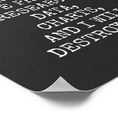 Poster Si je dis d'abord, fuis-toi, (Coin)