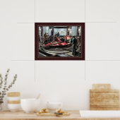 Poster Si je n'avais que des ailes, je volerais (24x18") (Cuisine)