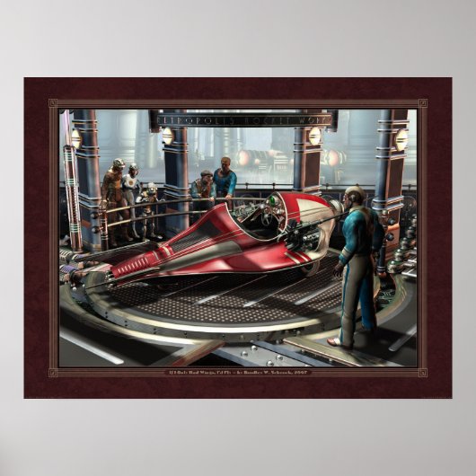 Poster Si je n'avais que des ailes, je volerais (24x18") (Devant)