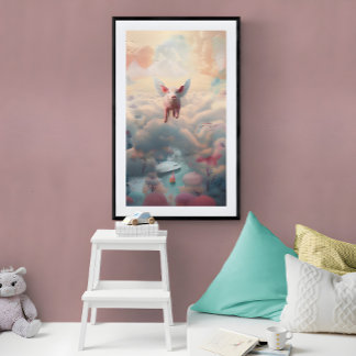 Poster Si les porcs pouvaient survoler l'affiche du Parad