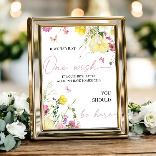 Poster "Si nous avions un vœu, tu serais là