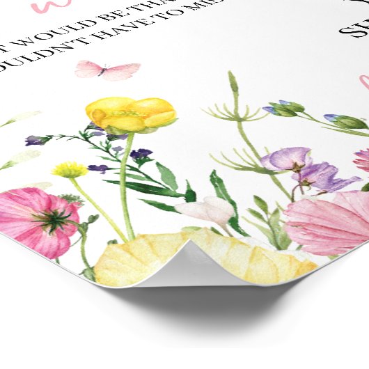 Poster "Si nous avions un vœu, vous seriez là (Coin)