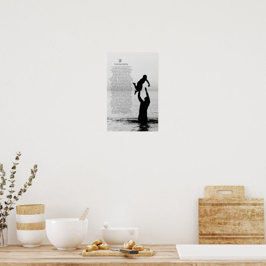 Poster Si par Rudyard Kipling 11 X 17 (Cuisine)