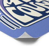 Poster Si Peu De Temps, Tant De Pays - Psychédélique (Coin)