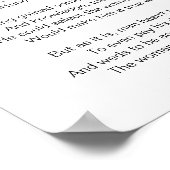 Poster Si Poème de Reginald H. C. Dodge (Coin)