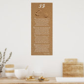 Poster Si - Rudyard Kipling Poème Imprimer (Cuisine)