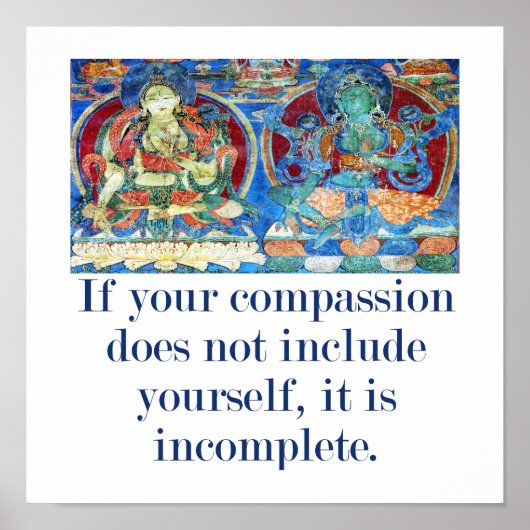 Poster Si Votre Compassion Ne Vous Inclut Pas - Com (Devant)
