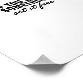 Poster Si vous aimez quelque chose mettez-le gratuitement (Coin)