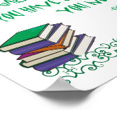 Poster Si vous avez un jardin et une bibliothèque (Coin)