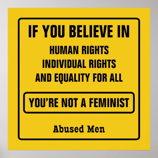 Poster Si Vous Croyez Aux Droits De L'Homme ... (Devant)