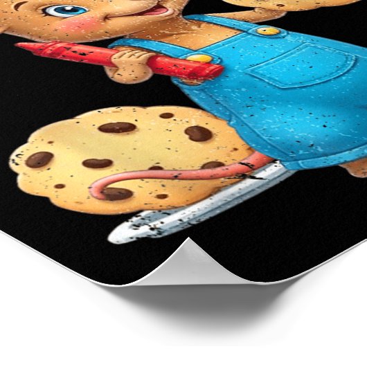 Poster Si Vous Donnez Une Souris Un Cookie Enfants (Coin)