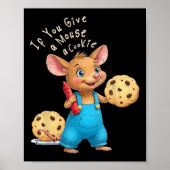 Poster Si Vous Donnez Une Souris Un Cookie Enfants (Devant)