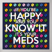 POSTER SI VOUS ÊTES HEUREUX ET QUE VOUS LE SAVEZ (Devant)