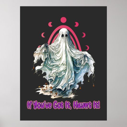 Poster Si vous l'avez fait hanter - Halloween (Devant)