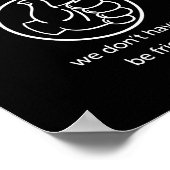 Poster Si vous n'aimez pas la physique, nous n'avons pas (Coin)