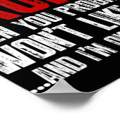 Poster Si vous n'aimez pas Trump  (Coin)