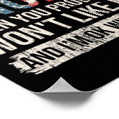 Poster Si vous n'aimez pas Trump, alors vous n'allez prob (Coin)