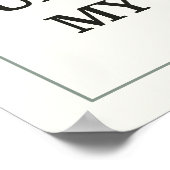 POSTER SI VOUS NE COMPRENEZ PAS MON SILENCE COMMENT VOUS (Coin)