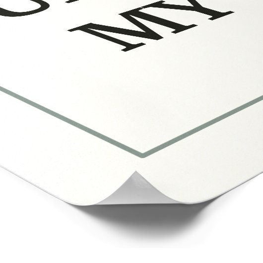 POSTER SI VOUS NE COMPRENEZ PAS MON SILENCE COMMENT VOUS  (Coin)