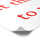 Poster Si Vous Ne Frappez Que Assez Longtemps - Citation (Coin)