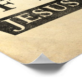 Poster Si vous ne péchez pas, Jésus est mort pour rien. (Coin)