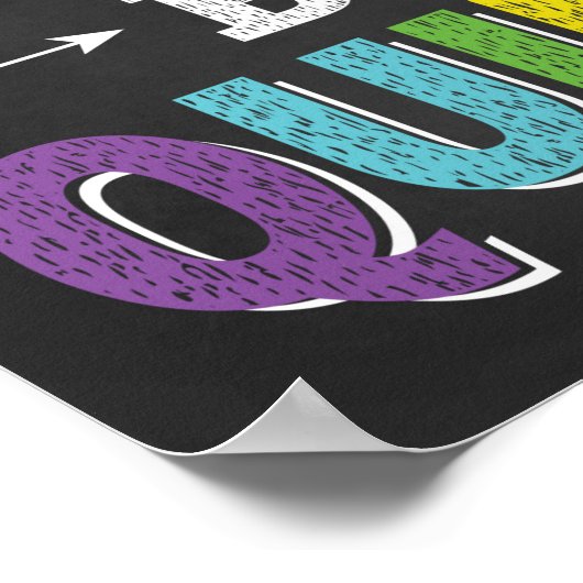 Poster Si vous ne pouvez pas être gentil soyez calme (Coin)