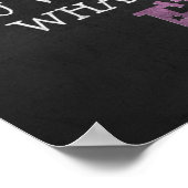 Poster Si vous ne sautez jamais - Citation Gymnastique In (Coin)