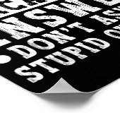 Poster Si vous ne voulez pas de réponse sarcastique, dict (Coin)