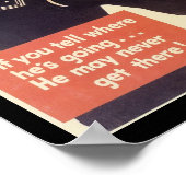 Poster Si vous parlez de la Seconde Guerre mondiale (Coin)