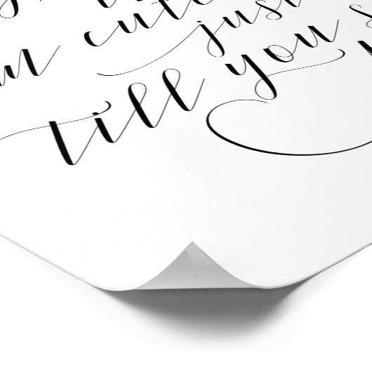 Poster Si vous pensez que je suis mignon, attendez le Mar (Coin)