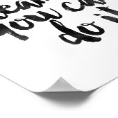 Poster Si vous pouvez le rêver vous pouvez le faire (Coin)