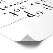 Poster Si vous pouvez le rêver vous pouvez le faire (Coin)