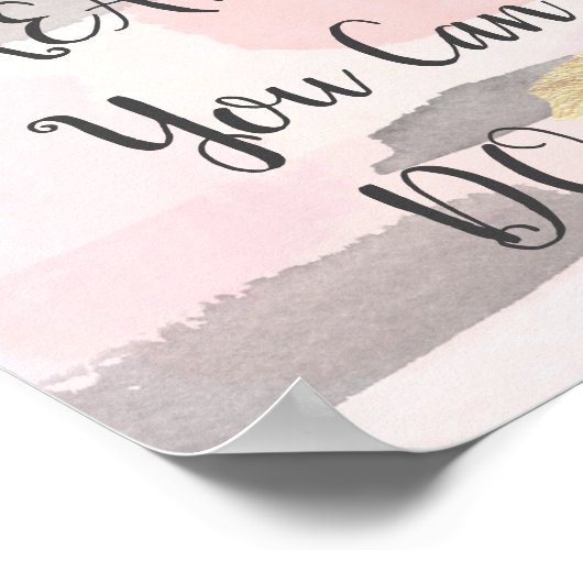 Poster SI VOUS POUVEZ LE RÊVER, VOUS POUVEZ LE FAIRE Cita (Coin)