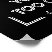 Poster Si Vous Pouvez Lire Cela, Vous Êtes Trop Près. (Coin)