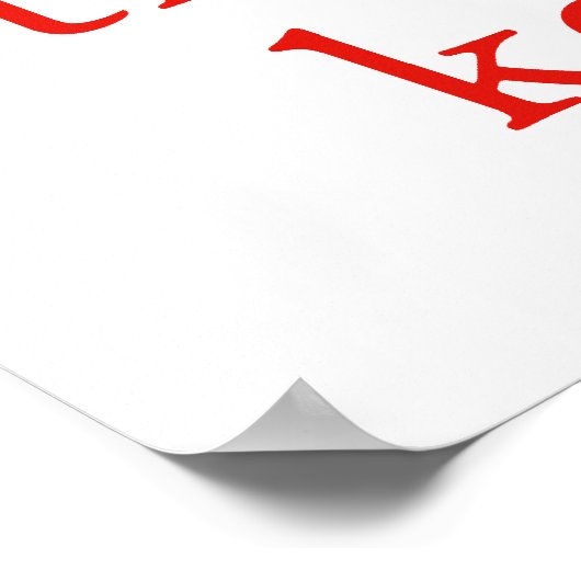 Poster Si Vous Traversez L'Enfer - Citation De Persévéran (Coin)