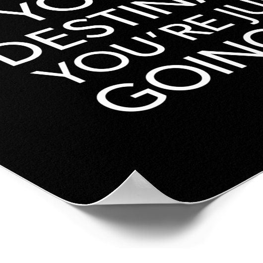 Poster Si Vous Voulez Être Excellent (Coin)