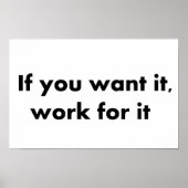 Poster Si vous voulez que ça marche (Devant)