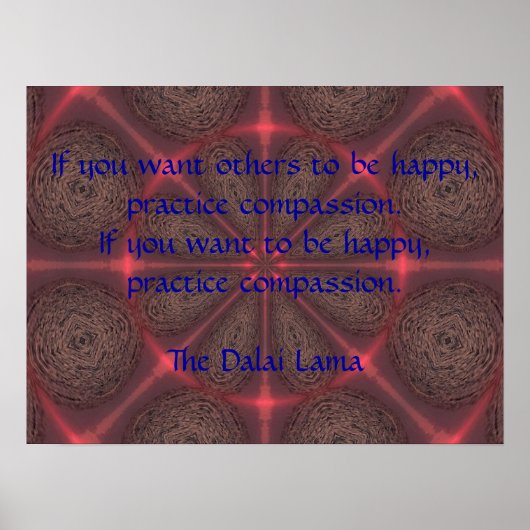 Poster Si vous voulez que d'autres soient heureux - Poste (Devant)