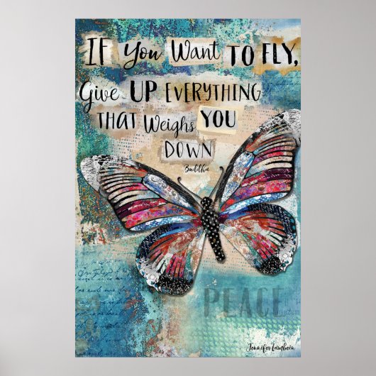 Poster Si Vous Voulez Voler (Devant)