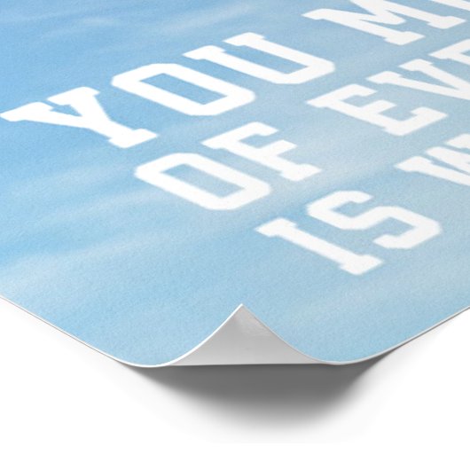 Poster Si Vous Voulez Voler, Aigle, Gym, Hustle, Succès P (Coin)