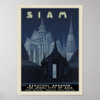 Poster Siam - Belle Bangkok