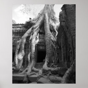 Poster Siam Reap, Cambodge. Juste à l'extérieur de Siam R