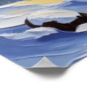 Poster Siamese Cat Christmas Boat Holiday (Coin)