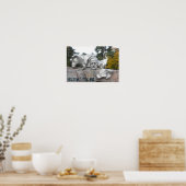 Poster Sibelius monument, Helsinki, Finland (Cuisine)