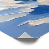 Poster Siberian Husky Christmas Boat Holiday (Coin)