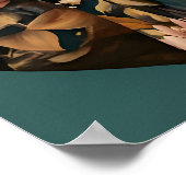 Poster Siberian Husky In Suit Poster, Husky Portrait (Coin)