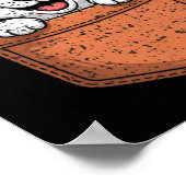 Poster Siberian Husky In Your Front Cket  (Coin)