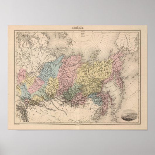 Poster Sibérie (Devant)